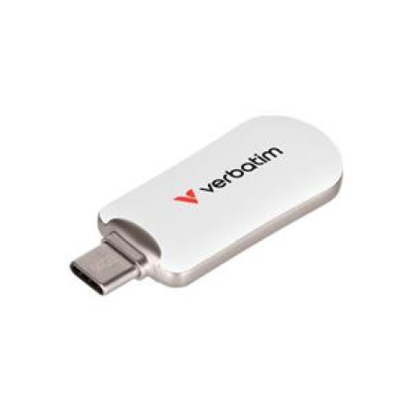 VERBATIM Plectra 128GB USB-C 3.2 Gen 1 bílá