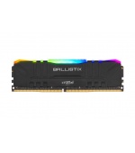 64GB DDR4 3200MHz Crucial Ballistix CL16 2x32GB Black RGB