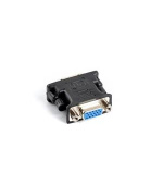 LANBERG adaptér DVI-I (M) (24+5) Dual link na VGA (F), černý
