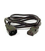 PremiumCord prodlužovací kabel napájení 240V, délka 5m IEC C13/C14