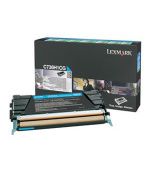 Lexmark C736, X736, X738 Cyan High Yield Return Programme Toner Cartridge (10K)