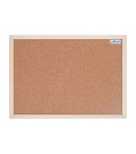 AVELI Korková nástěnka 90x120, dřevěný rám