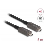 Delock Aktivní optický kabel USB-C™ Video + Data + PD, délka 5 m