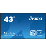 43" iiyama LH4341UHS-B2:IPS,4K UHD,500cd,repro