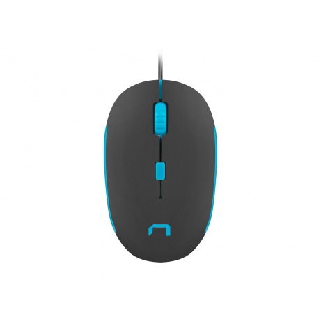 Optická myš Natec Sparrow 1200 DPI, černo-modrá