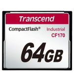 Transcend 64GB INDUSTRIAL CF CARD CF170 paměťová karta (MLC)