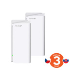 Tenda Nova MX21 Pro (2-pack) WiFi6E AXE5700 Mesh Gigabit system, 6x GLAN/GWAN, WPA3, VPN, CZ app