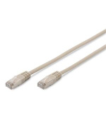 Digitus Propojovací kabel CAT 5e F-UTP, Cu, PVC AWG 26/7, délka 20 m, barva šedá