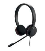 Jabra Evolve 20/Stereo/USB-C/Drát/MS/Černá