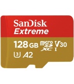 SanDisk Extreme microSDXC 128GB 160MB/s+adaptér