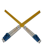 Optický patchkabel duplexní, LC-LC 9/125um SM,0,25m, OS2