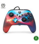 PowerA Vylepšený kabelový ovladač pro Xbox Series X|S - Metallic Ice
