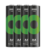 GP Nabíjecí bat. ReCyko Pro AA (HR6) 2000mAh - 4ks