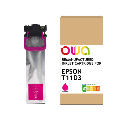 OWA ARMOR ink kompatibilní s Epson C13T11D340, červená/magenta