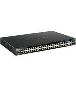 D-Link DGS-1520-52MP 44 ports GE PoE + 4 ports 2.5 GE PoE + 2 10 GE ports + 2 SFP+ Smart Mang. Sw.