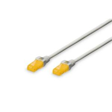 Digitus CAT 6A U-UTP patch cable, Cu, LSZH, AWG 26/7, length 1 m, color grey