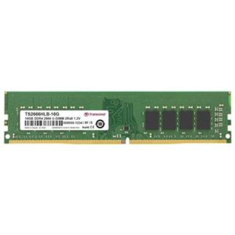 Transcend paměť 16GB DDR4 2666 U-DIMM 2Rx8 1Gx8 CL19 1.2V