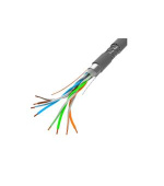 LANBERG LAN KABEL CAT.5E SFTP 305M PEVNÝ CU CPR + FLUKE PASS ŠEDÝ
