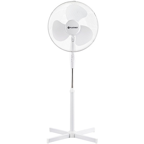 Platinet PSF1616W stojanový ventilátor 40 cm, oscilace, bílá