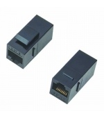 DATACOM Spojka panel UTP 2 x RJ45 (8p8c) Cat5e,přímá,plast