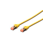 Digitus Patch Cable, S-FTP, CAT 6, AWG 27/7, LSOH, Měď, žlutý 0,5m