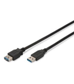 Digitus Prodlužovací kabel USB 3.0, typ A M / F, 3,0m, kompatibilní s USB 3.0, bl