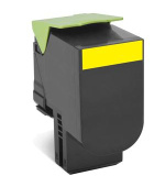 Lexmark 802Y Yellow Return Program Toner Cartridge - 1 000 stran