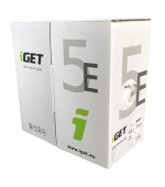 iGET Síťový kabel iGET CAT5E UTP PVC Eca 305m/box
