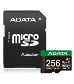 Adata Speed Plus/Micro SDXC/256GB/UHS-I U3 / Class 10/+ Adaptér