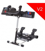 Wheel Stand Pro DELUXE V2, stojan na joystick a pedály Saitek Pro Rudder, Pro Flight Yoke System