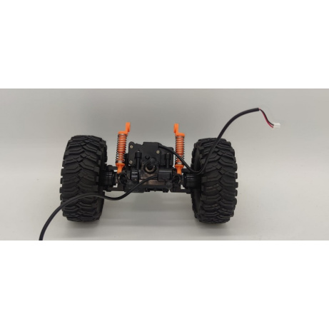 Přední náprava s motorem a servem řízení pro model Mz-Climb 1/14