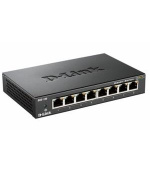D-Link DGS-108/E 8-port 10/100/1000 Gigabit Metal Housing Desktop Switch
