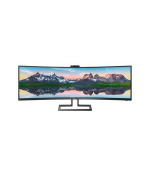 Philips LCD 499P9H 48,8" zakřivený VA 4K/5120x1440@70Hz/5ms/450cd/2xHDMI/DP/3xUSB/USB-C dock/RJ45/Webcam/Repro/HAS/VESA