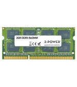 2-Power 2GB PC3-8500S 1066MHz DDR3 CL7 SoDIMM 2Rx8 (DOŽIVOTNÍ ZÁRUKA)