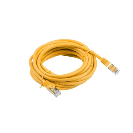 LANBERG Patch kabel cat6 FTP 15m žlutý Fluke Passed