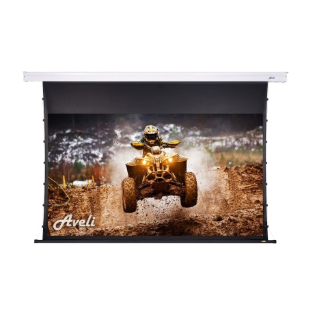 Nástěnné plátno AVELI PREMIUM,black,265x149(16:9) 120"