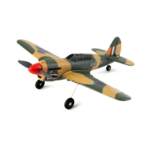 Amewi RC letadlo Curtiss P-40 Warhawk  4 kanál 6G gyro, RTF sada