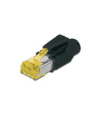 Digitus Modulární zástrčka CAT 6A RJ45, Hirose TM31 8P8C, stíněná, pro kulatý kabel, vč. krytky