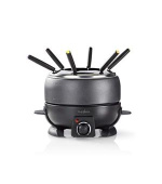 Nedis FCFO110EBK6 - Sada na Fondue | Pro 6 Lidí | 2,3 L