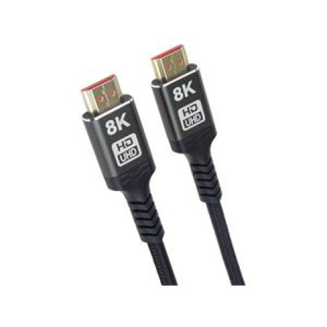 PremiumCord ULTRA HDMI 2.1 High Speed + Ethernet kabel 8K@60Hz,zlacené 7,5m