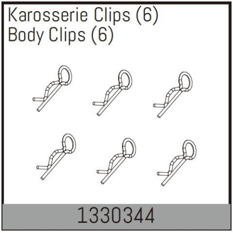 Body Clips (6)