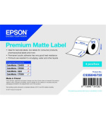 EPSON Premium Matte Label - Die-cut Roll: 102mm x 51mm, 2310 labels