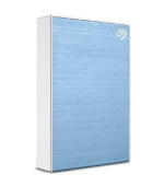 Seagate One Touch with Password, 5TB externí HDD, 2.5", USB 3.0, modrý