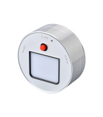 Zásuvkový modul Viking A10S, stříbrná/LED světlo 3W/230V,16A,50Hz