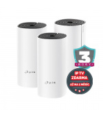 TP-Link AC1200 Whole-Home Mesh Wi-Fi System Deco M4(3-Pack), 2xGigabit port