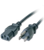 PremiumCord Kabel síťový k počítači 2m s USA zástrčkou