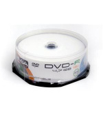 PLATINET FREESTYLE DVD-R 4,7GB 16X WHITE FF INKJET PRINTABLE CAKE*25 [40194]