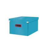 LEITZ Univerzální krabice  Click&Store COSY, velikost M (A4), klidná modrá