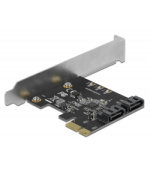 Delock Karta PCI Express SATA se 2 porty - Low Profile