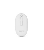Dicota DESKTOP/Kancelářská/Optická/1 600 DPI/USB+BT/Bílá